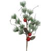 Liberty Floral Floral Decor | Snow Pine Cone Bell Spray 28L