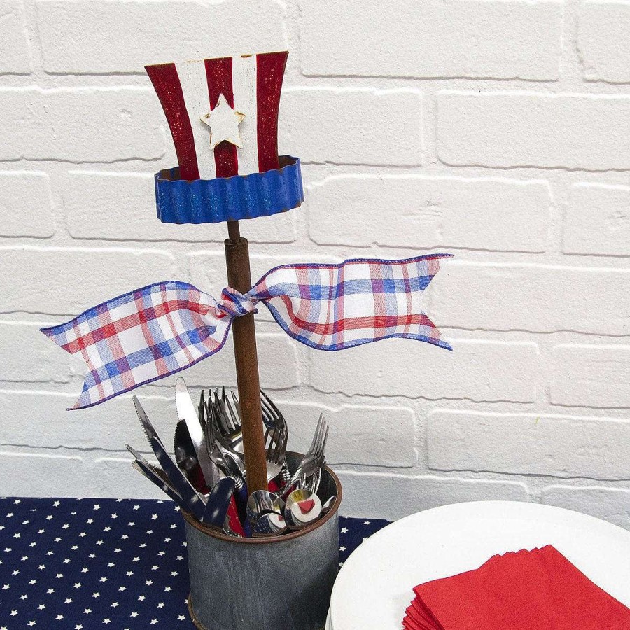 The Round Top Collection Table Decor | Uncle Sam Hat Finial