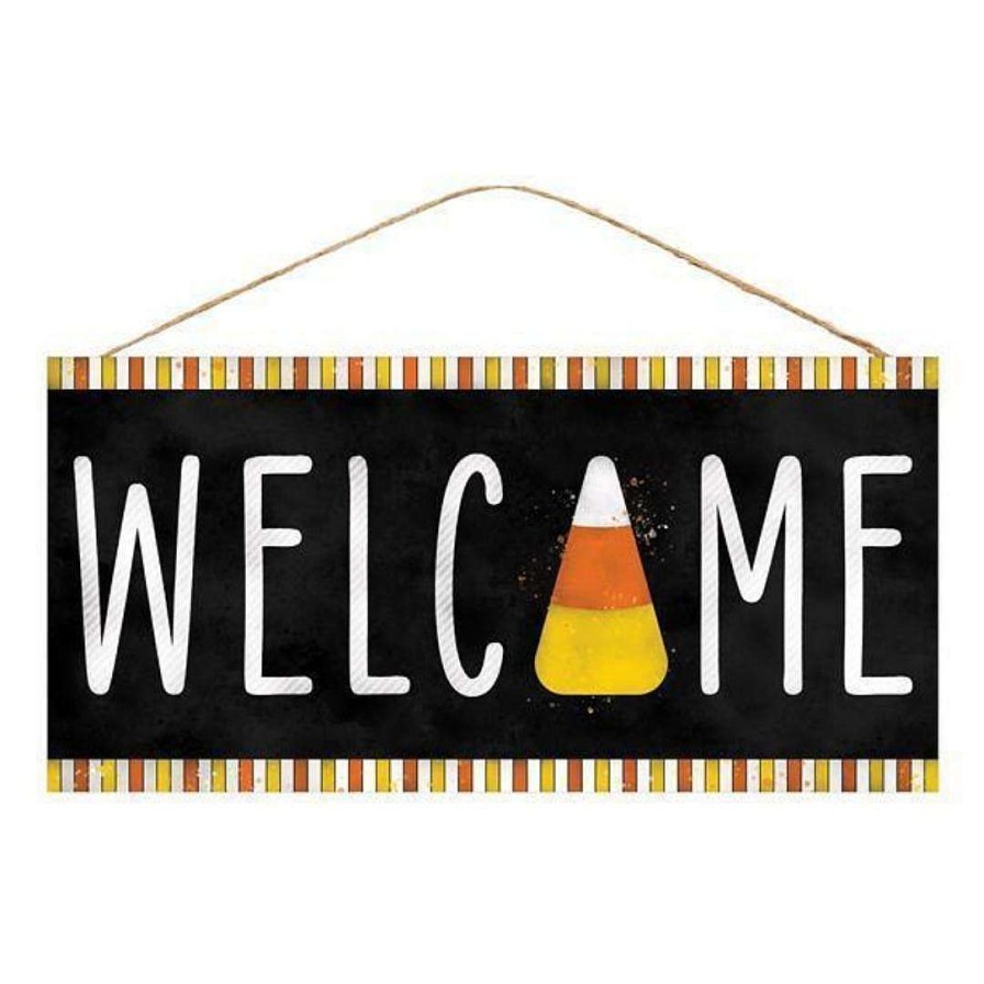 Craig Bachman Focal Points | Welcome Home Candy Corn Sign