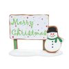 Department 56 Table Decor | Gingerbread Christmas Billboard Dept. 56 Village