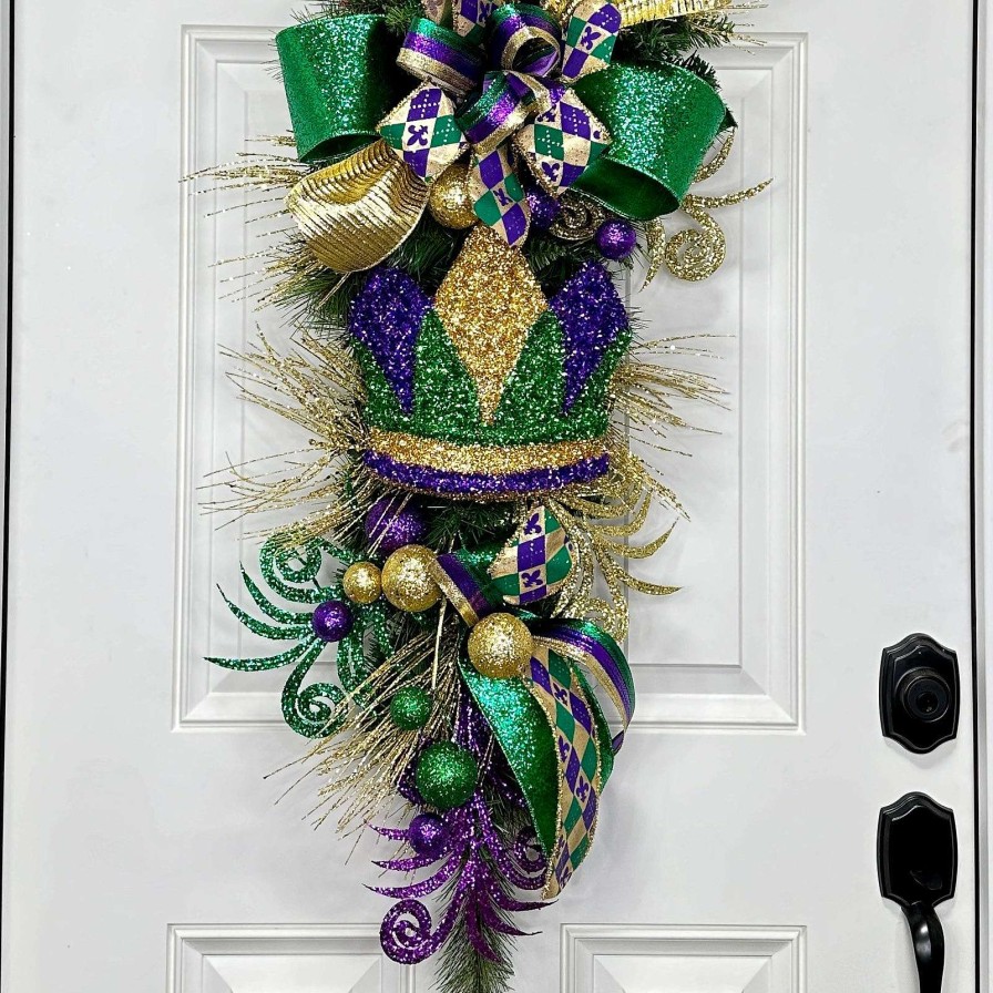 Craig Bachman Mardi Gras | Mardi Gras Crown Ornament