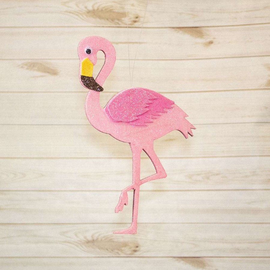 Liberty Floral Hanging Decor | Pink Flamingo Hanging Decor