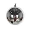 Farrisilk Ball Ornaments | Silver Shiny Ball Ornament, 6"