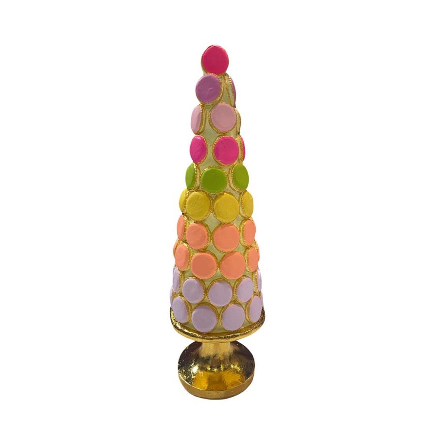 Glitterville Figurines | Macaron Tree Tabletop By Glitterville