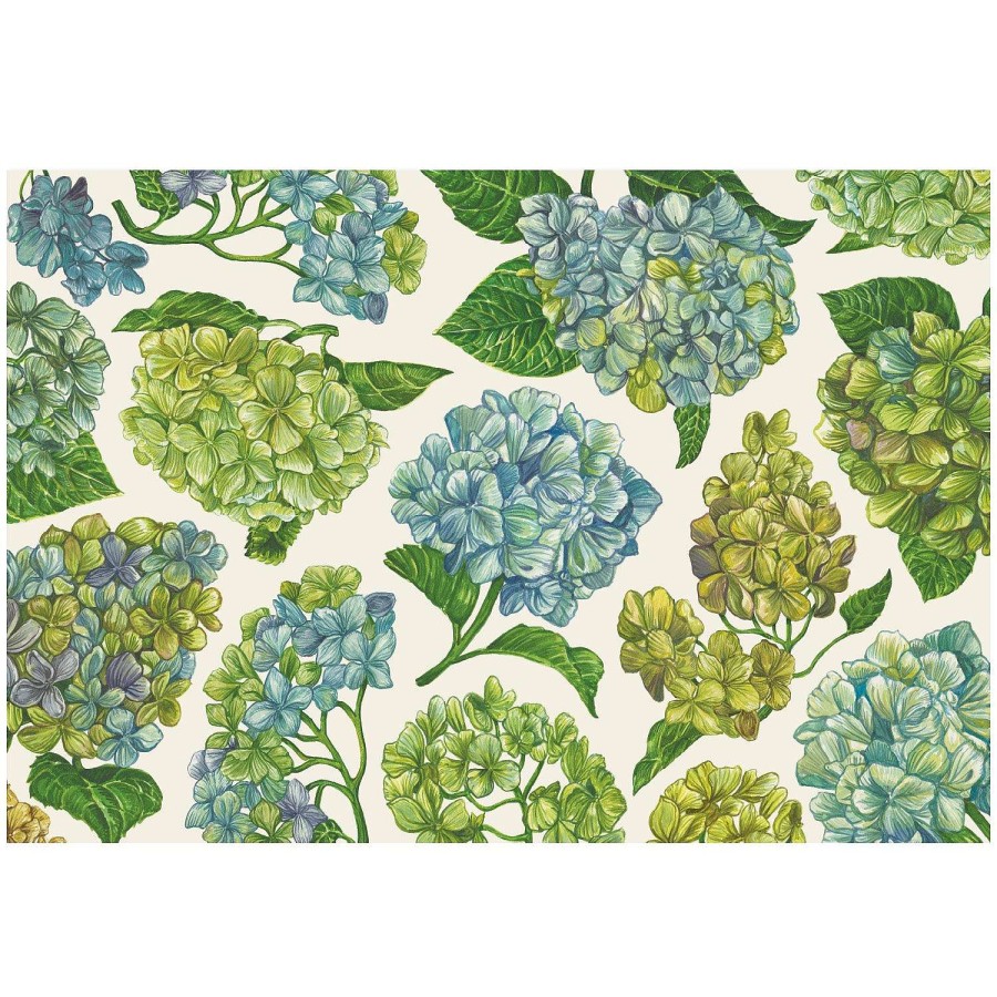 Hester & Cook Kitchen & Dining | Blooming Hydrangeas Placemat Sheets