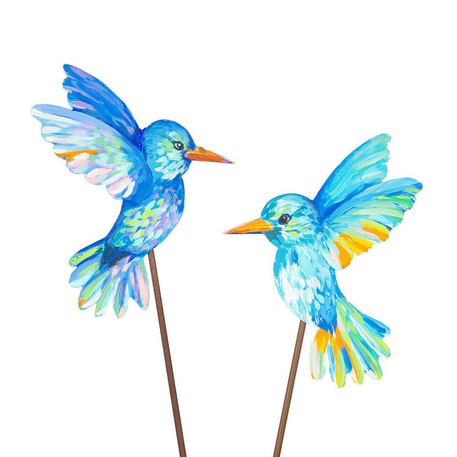 The Round Top Collection Pot Stakes | Artful Hummingbird