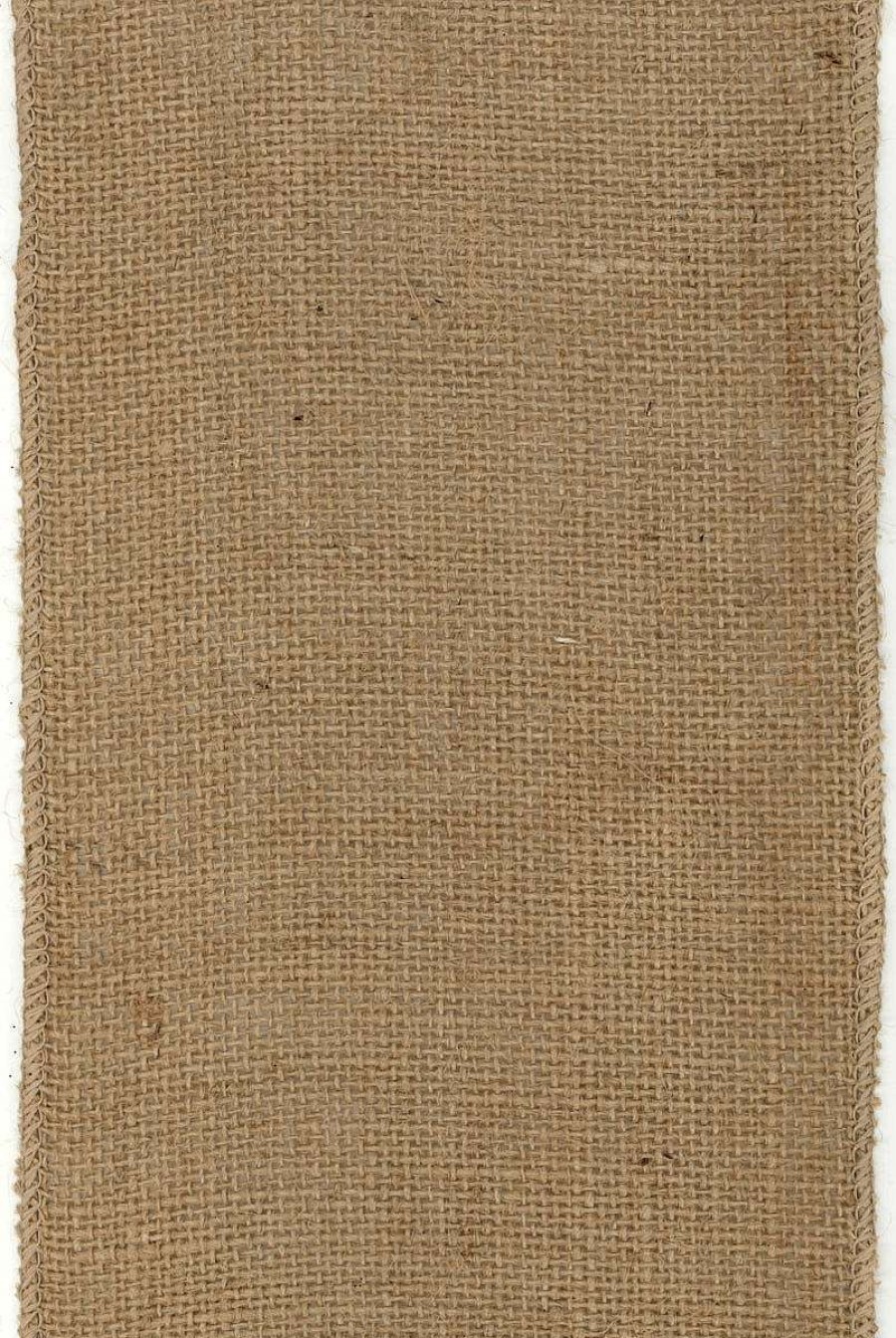 D. Stevens Ribbon | Burlap Ribbon, 6"X10Yd