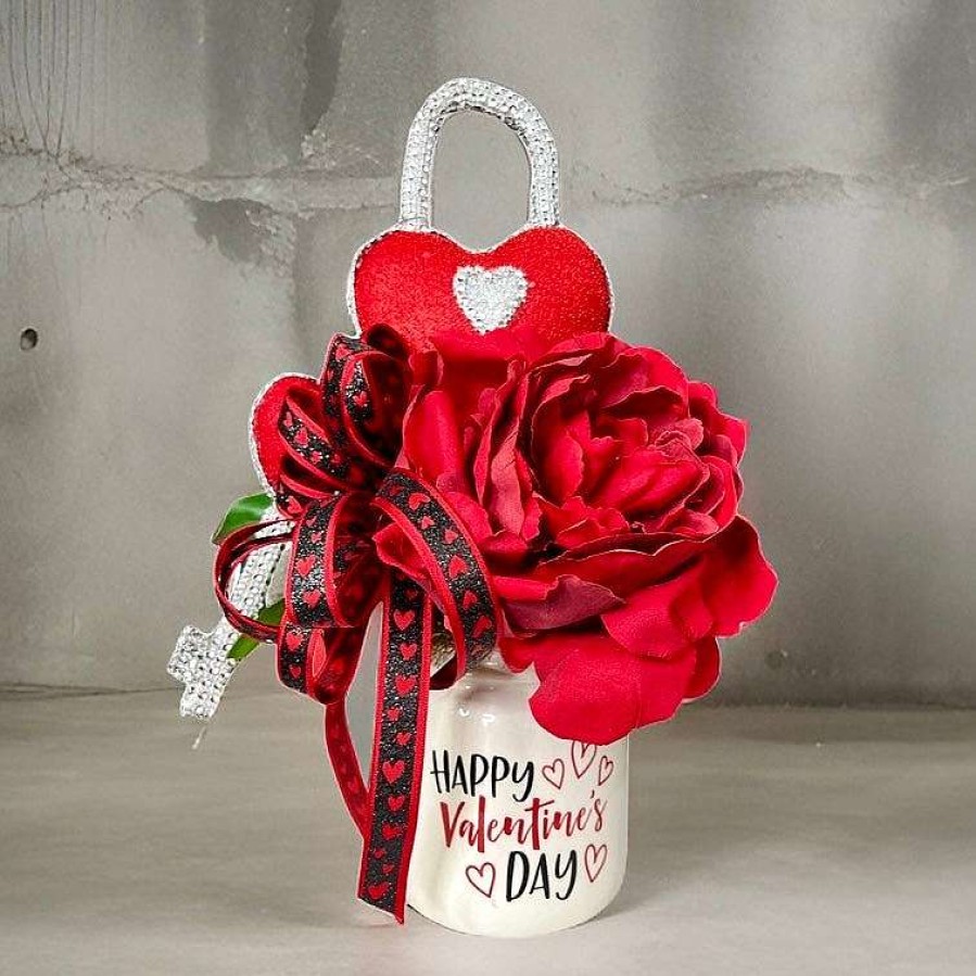 Burton & Burton Decorative Containers | Valentine'S Day Mason Jar