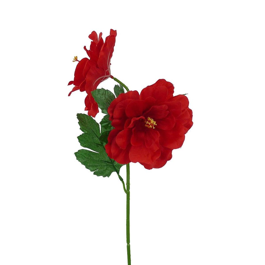 Liberty Floral Floral | Red Hibiscus Spray