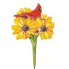 The Round Top Collection Wall Decor | Cardinal Sunflower