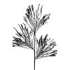 Direct Export Co. Floral | Iced Long Needle Spray, Black