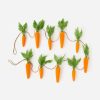 180 Degrees Table Decor | Flocked Carrot Garland