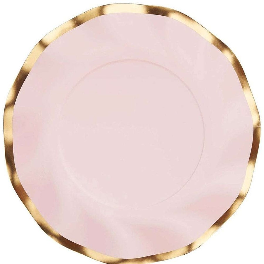 Sophistiplate Wedding Showers | Wavy Salad Plate, Everyday Blush