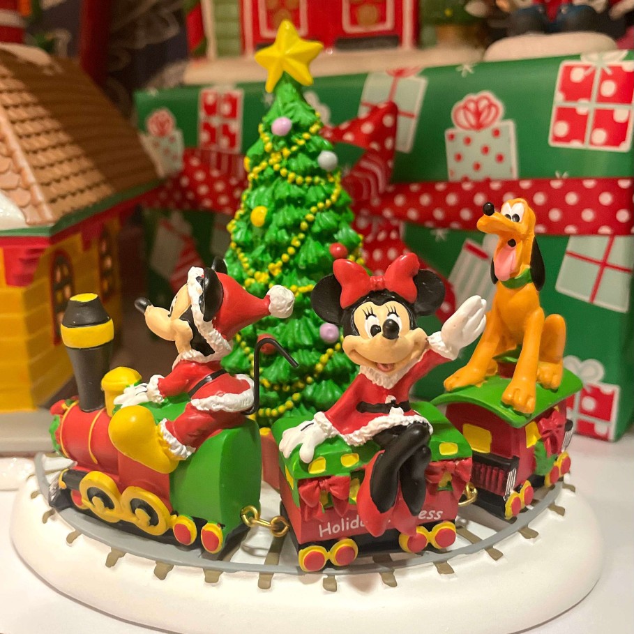 Department 56 Table Decor | Mickey'S Holiday Express, Dept. 56 Village