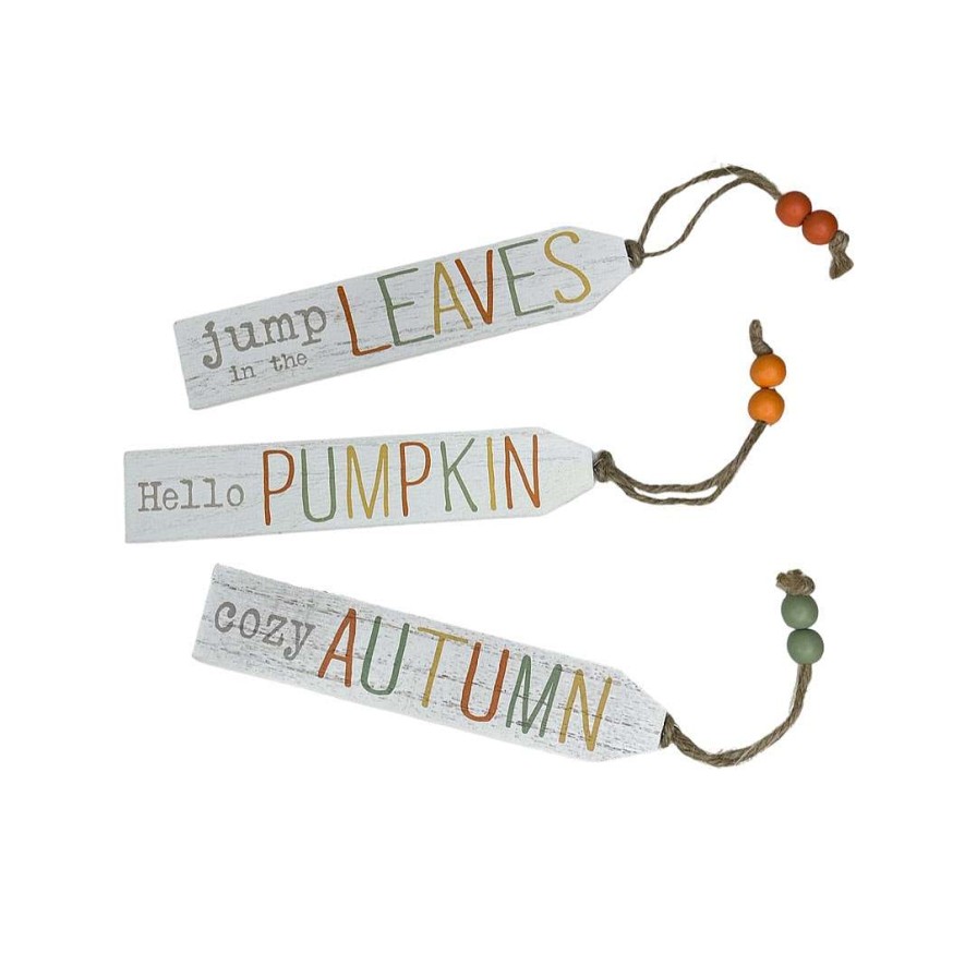 Transpac Table Decor | Fall Hanging Door D Cor