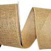 Reliant Ribbon Ribbon | Natural Burlap Ribbon, 2.5"X10 Yd