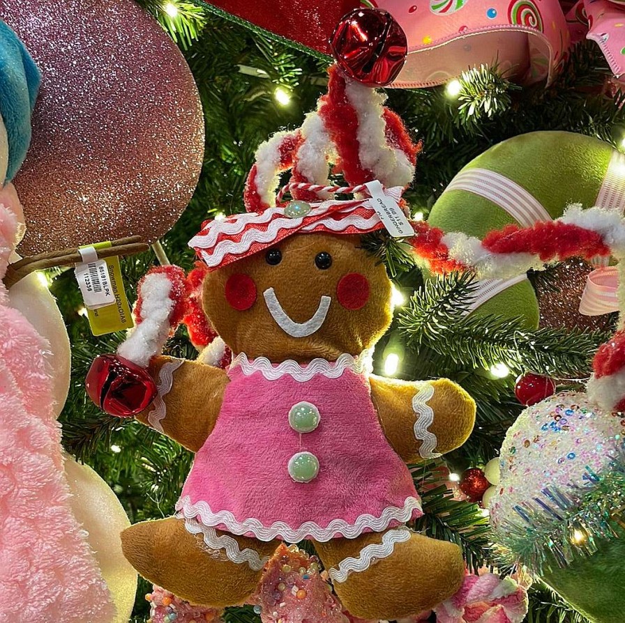 Liberty Floral Figurines | Plush Gingerbread