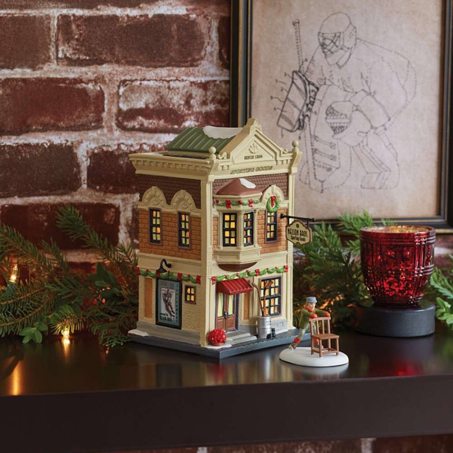 Department 56 Table Decor | Nelson Bros Sporting Goods, Dept. 56 Village