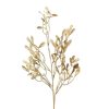 Regency Floral | Gold Painted Pearl Mistletoe Spray, 26"