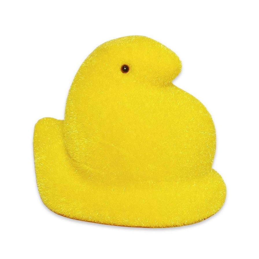 180 Degrees Table Decor | Flocked Chick Peeps, 12"