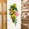 RAZ Floral Decor | Peach Floral Spray