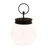 The Round Top Collection Table Decor | Bubble Jar With Black Lid By The Round Top Collection