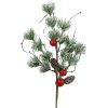 Liberty Floral Sprays | Snow Pine Cone Bell Spray 28L