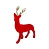 180 Degrees Home Accents | Flocked Deer