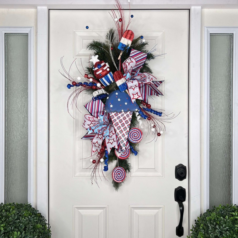 Miss Cayce's Miss Cayce'S Creations | Patriotic Treat Teardrop