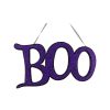 Craig Bachman Table Decor | Purple Glitter Boo Sign