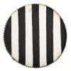 The Round Top Collection Table Decor | Round Black And White Display Board