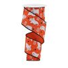 Craig Bachman Ribbon | Orange Ghost Ribbon, 2.5" X 10Yd